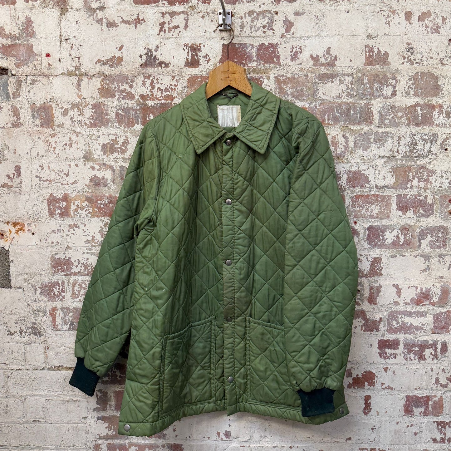 1970s Green Padded Jacket