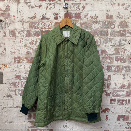 1970s Green Padded Jacket