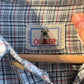 1980s Oliver Valentino Checkered Button Shirt