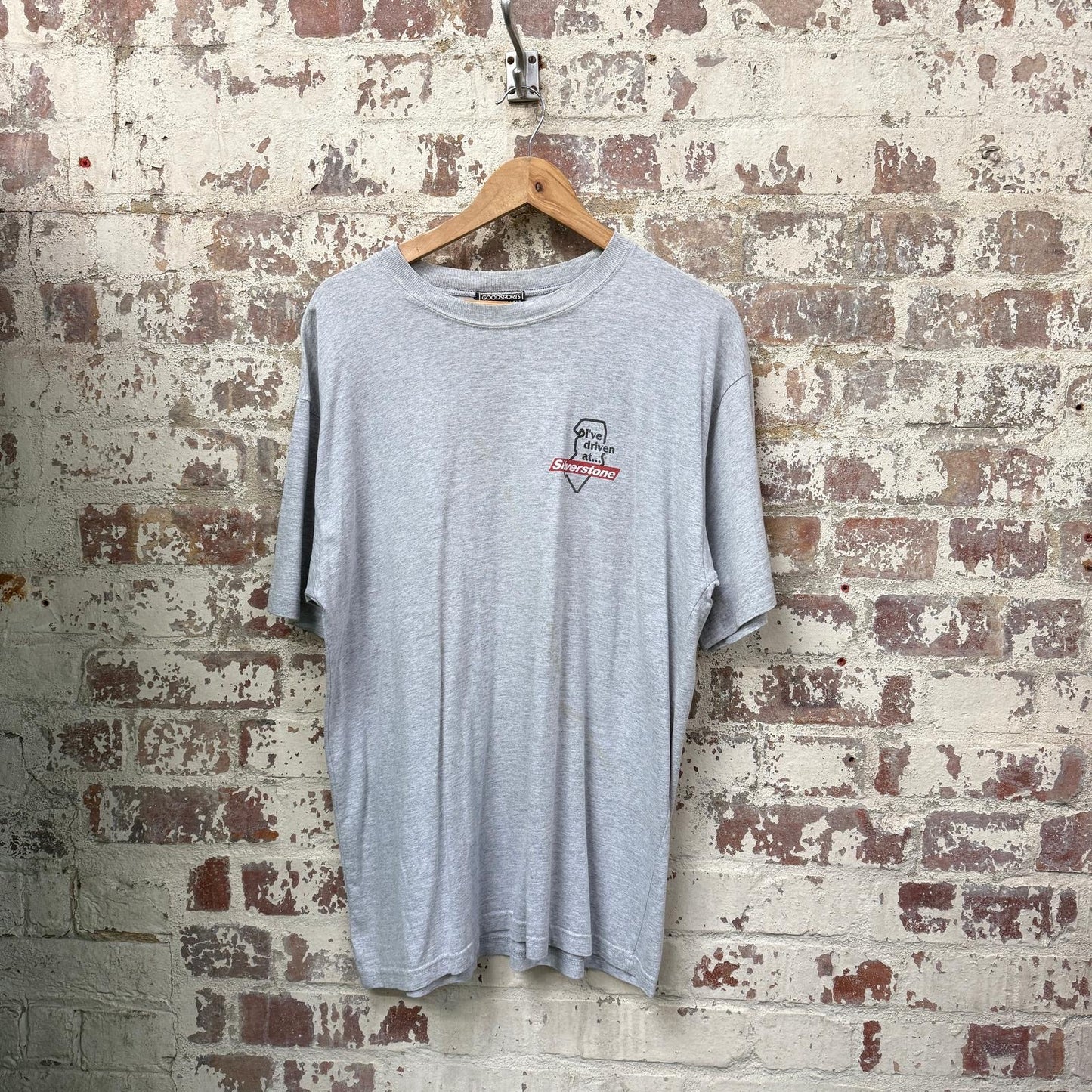1990s Grey F1 Silverstone Graphic T-Shirt