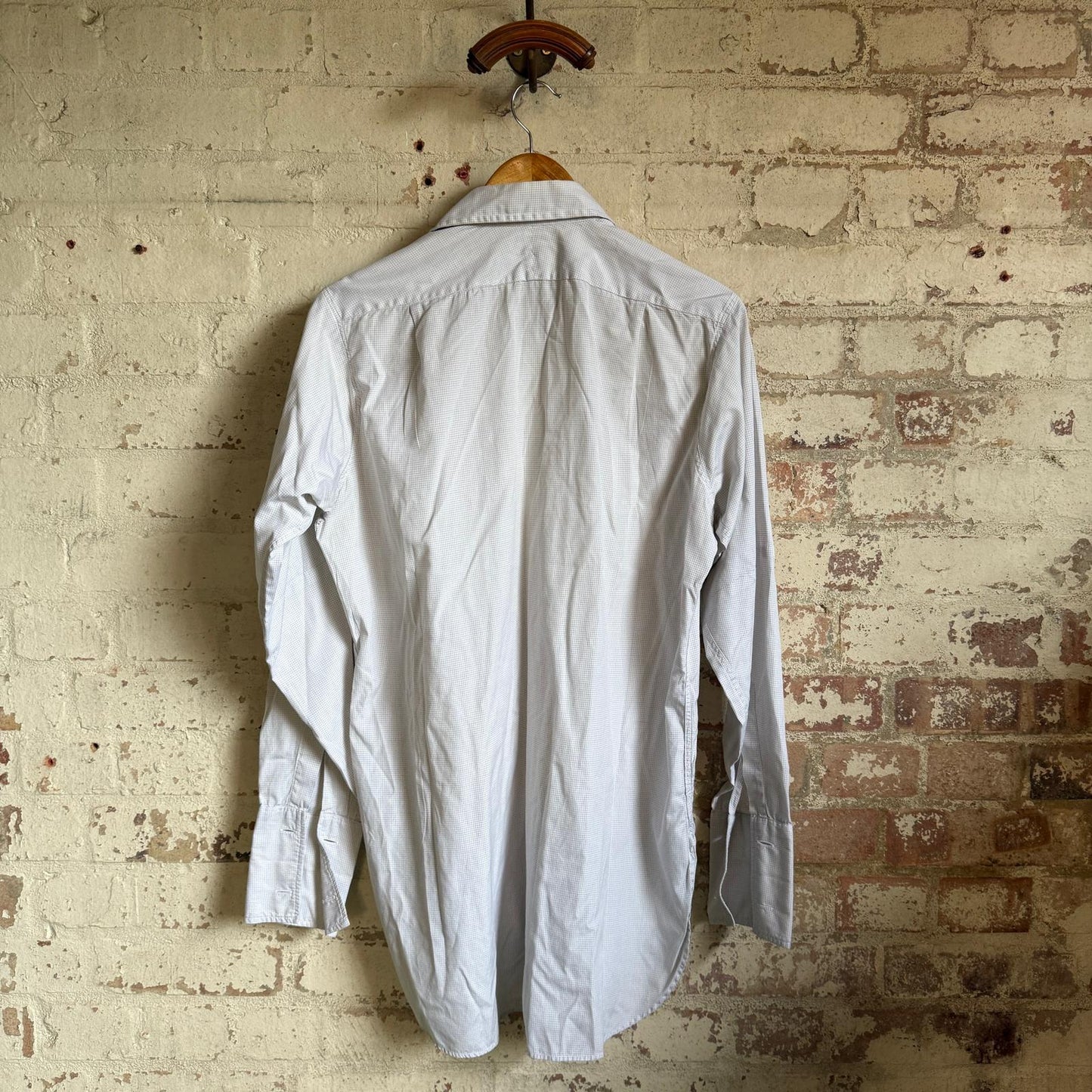 1940s British Striped Formal Shirt