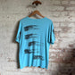 1990s Diesel Blue Graphic T-Shirt