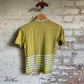 1970s Yellow Striped Knitted T-Shirt