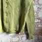 1950s Lime Green Wool Knitted Cardigan Jumper