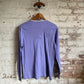 1960s Lilac Wool Knitted Long Sleeve Blouse