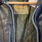 1960s Black Irish Leather Zip Jacket