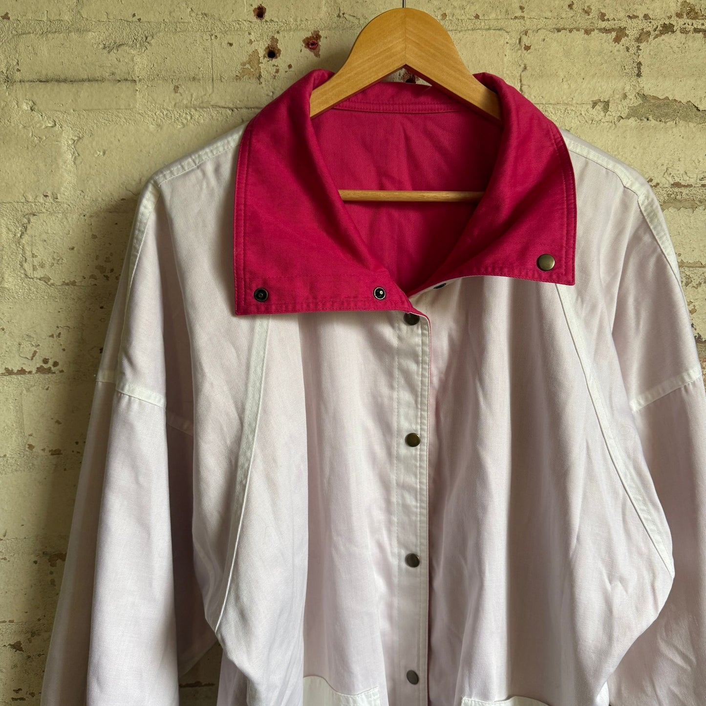 1980s Reversible Design Detail Coat