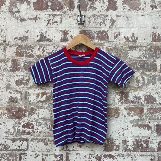 Vintage 1960s Striped British T-Shirt