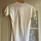 1970s White Flaunt It Graphic T-shirt