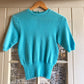 1940’s Blue British Knitted Zip Top