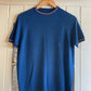 1960s Blue Knitted Round Neck T-Shirt