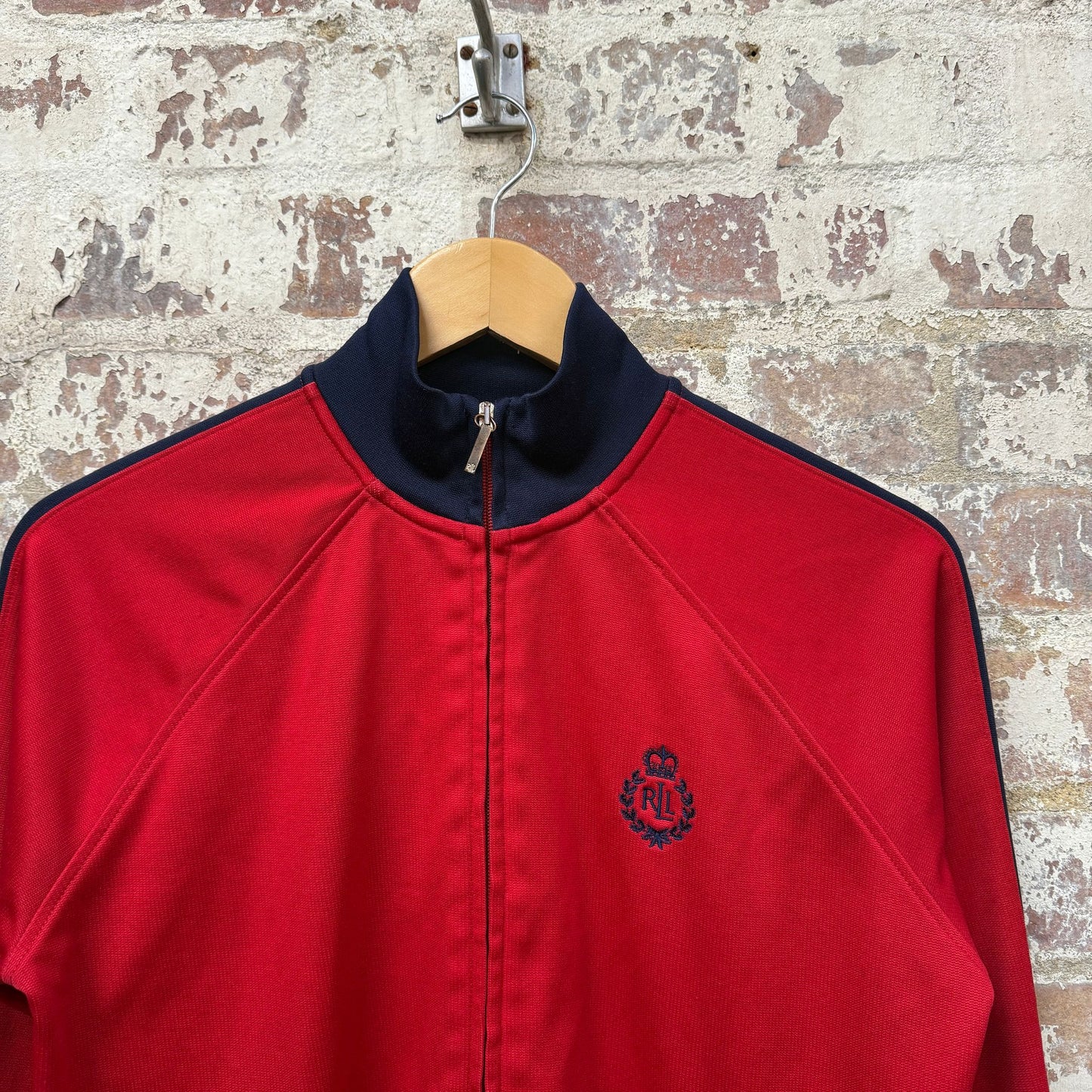 200s Red Ralph Lauren Track Top