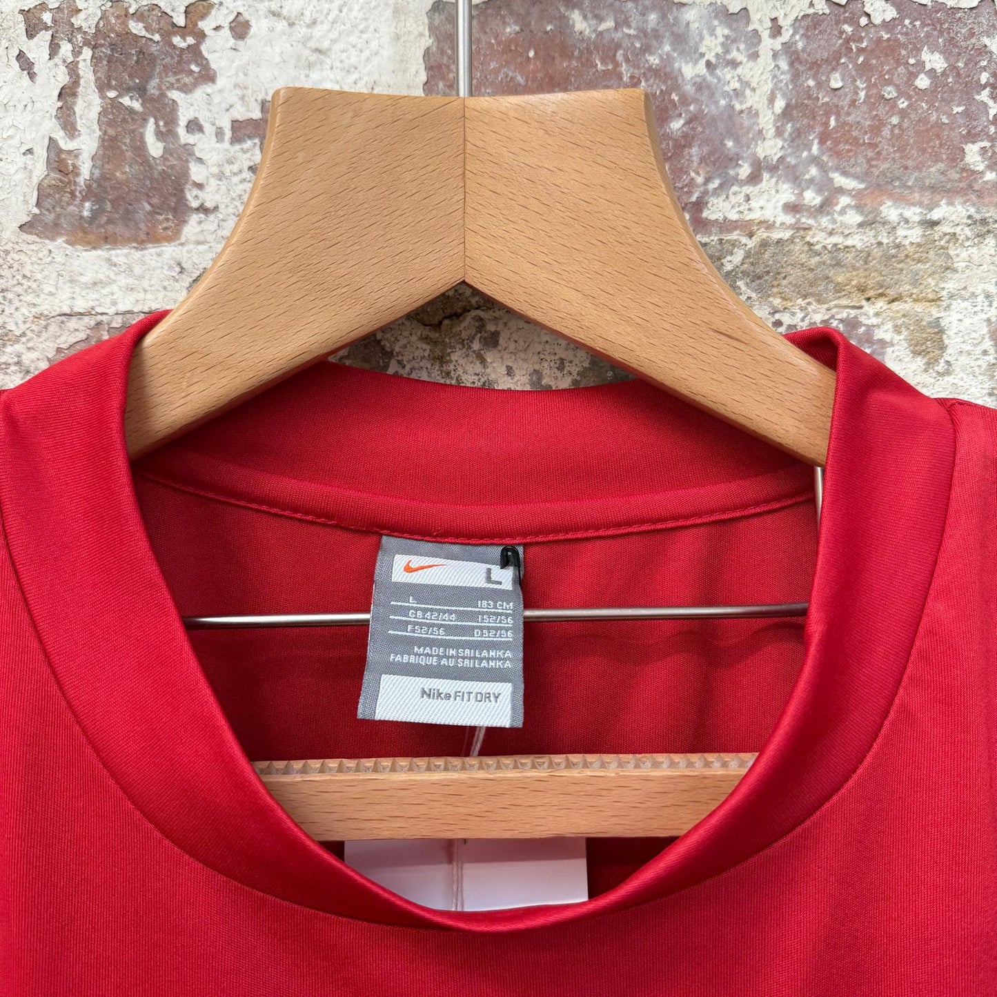 2000s Red Nike Manchester United T-Shirt