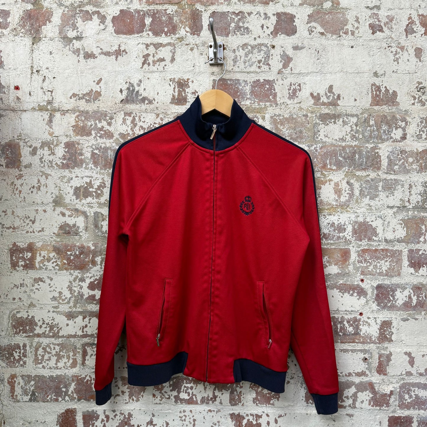 200s Red Ralph Lauren Track Top