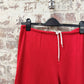 1980s Red Cotton Sweatpants Trackies