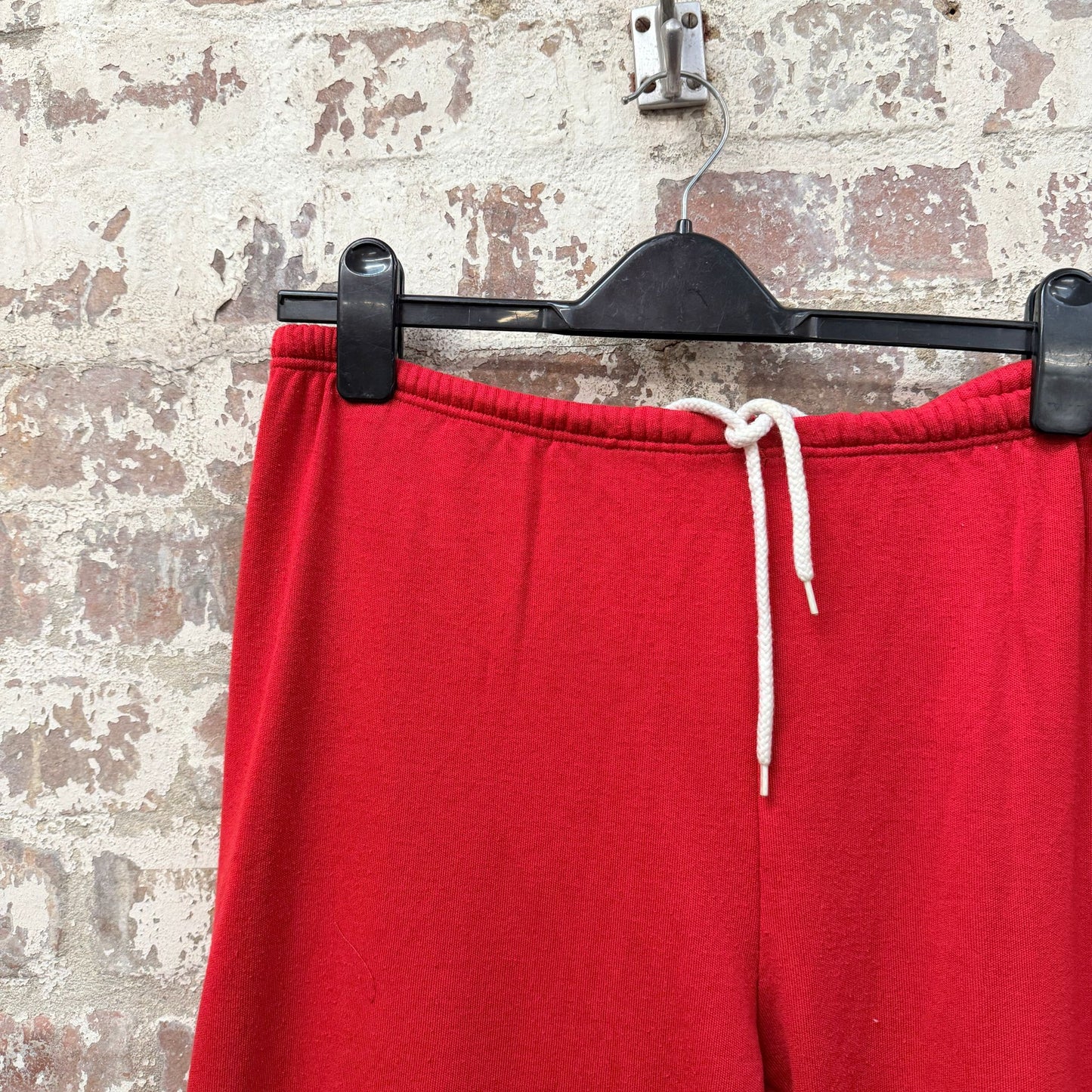 1980s Red Cotton Sweatpants Trackies