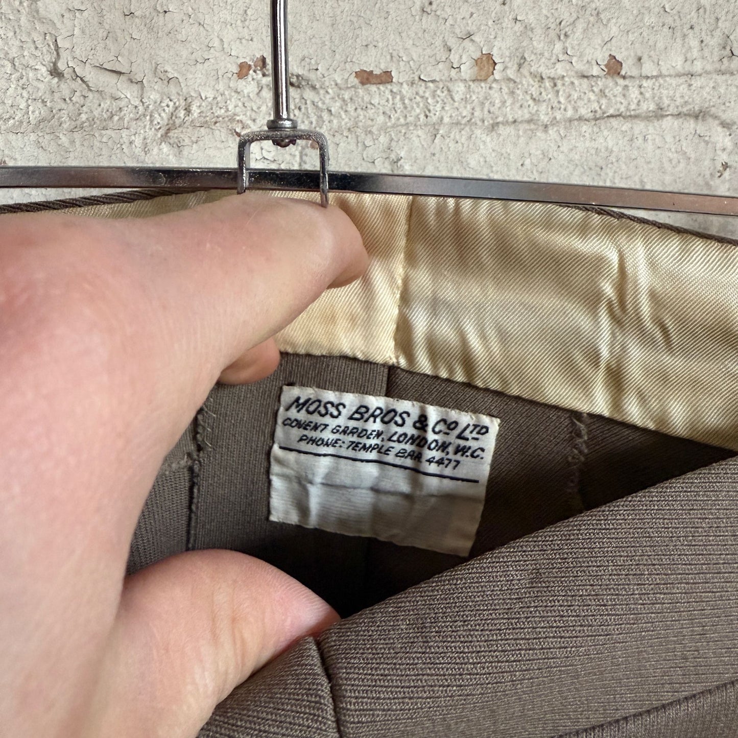 1940s Moss Bross Gaberdine Jodhpurs