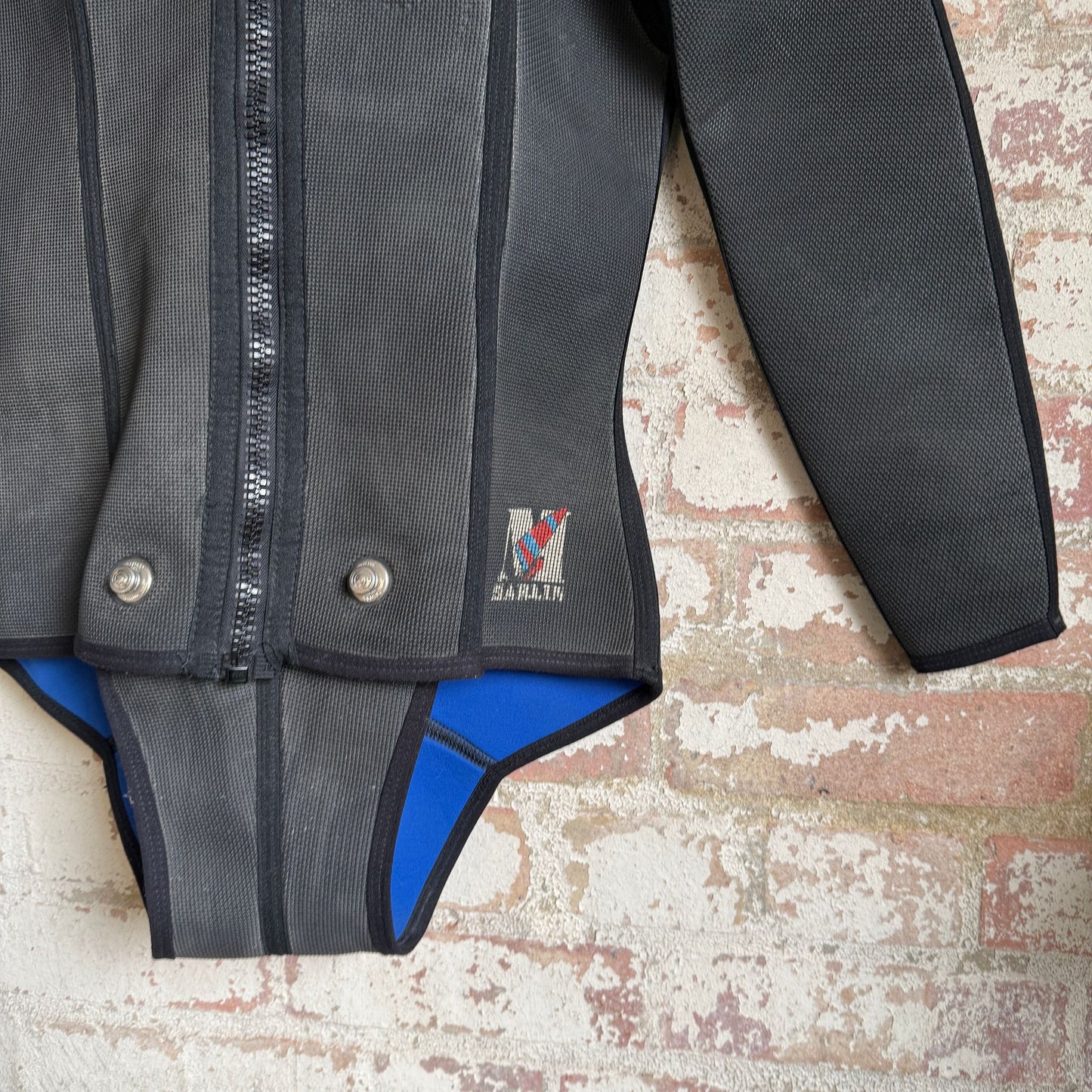 1980s Unusual Wet Suit Jacket Design