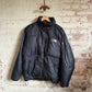 1990s Black North Face TNF Puffer Jacket Coat