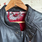 1980s Black Leather St Michael Jacket