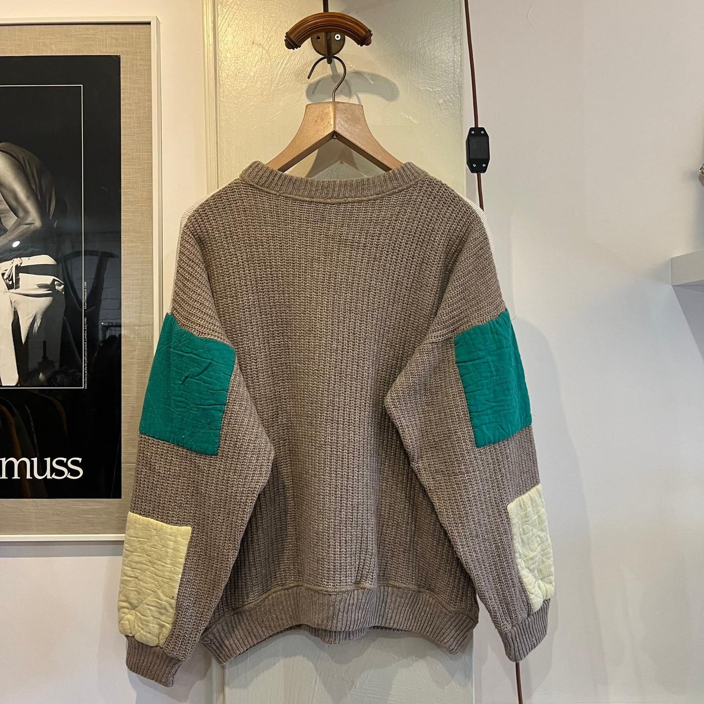 1970s 1980s Graphic Knitted Jumper