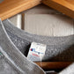 1980s Grey Champion Tape Logo Graphic Sweatshirt