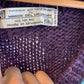 1980s Purple Wool Knitted Tank Top Jumper