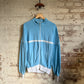 1980s Baby Blue Italian Zip Up Track Top