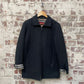 2000s Black Burberry Padded Quilted jacket Coat