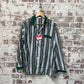 Vintage 1960s 1970s Striped Pyjama Deadstock British Shirt