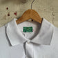 1970s White Fred Perry Polo Shirt