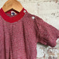 1950s Red Unusual Patterned T-shirt