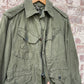Vintage 1960s Green British Military Combat Smock Jacket Coat