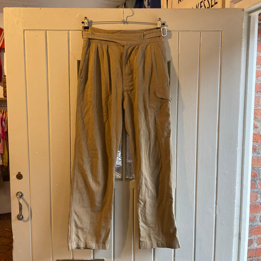 1960s British Military Gurka Khaki Drill Trousers