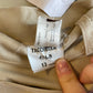 1970s Cream Cotton Flared Trousers