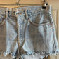 1980s Light Blue Levi Shorts Jorts