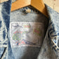 1980s Acid Wash Denim Jacket Coat