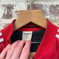 1980s Red Padded Adidas Bomber Jacket