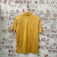 1970s Yellow Italian Button Up Shirt