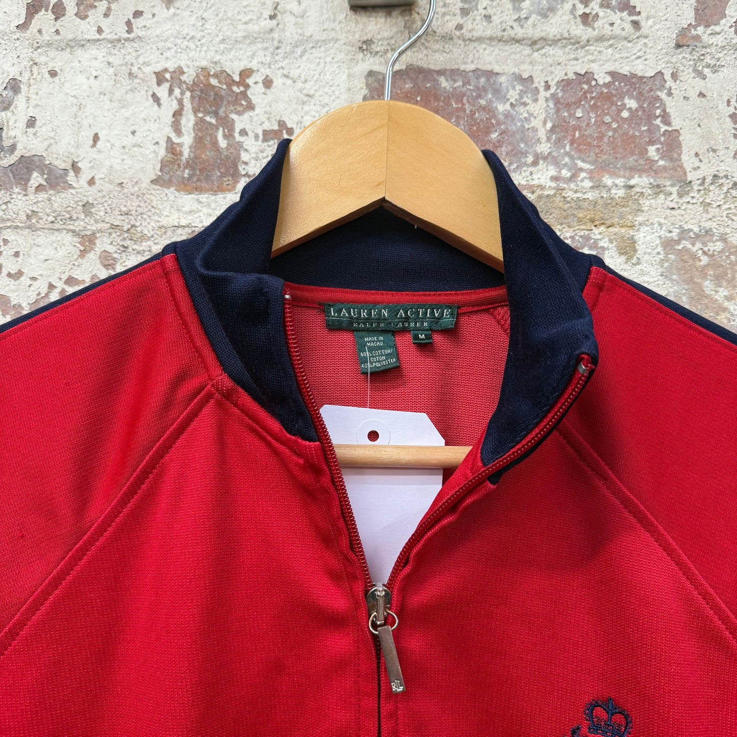 200s Red Ralph Lauren Track Top