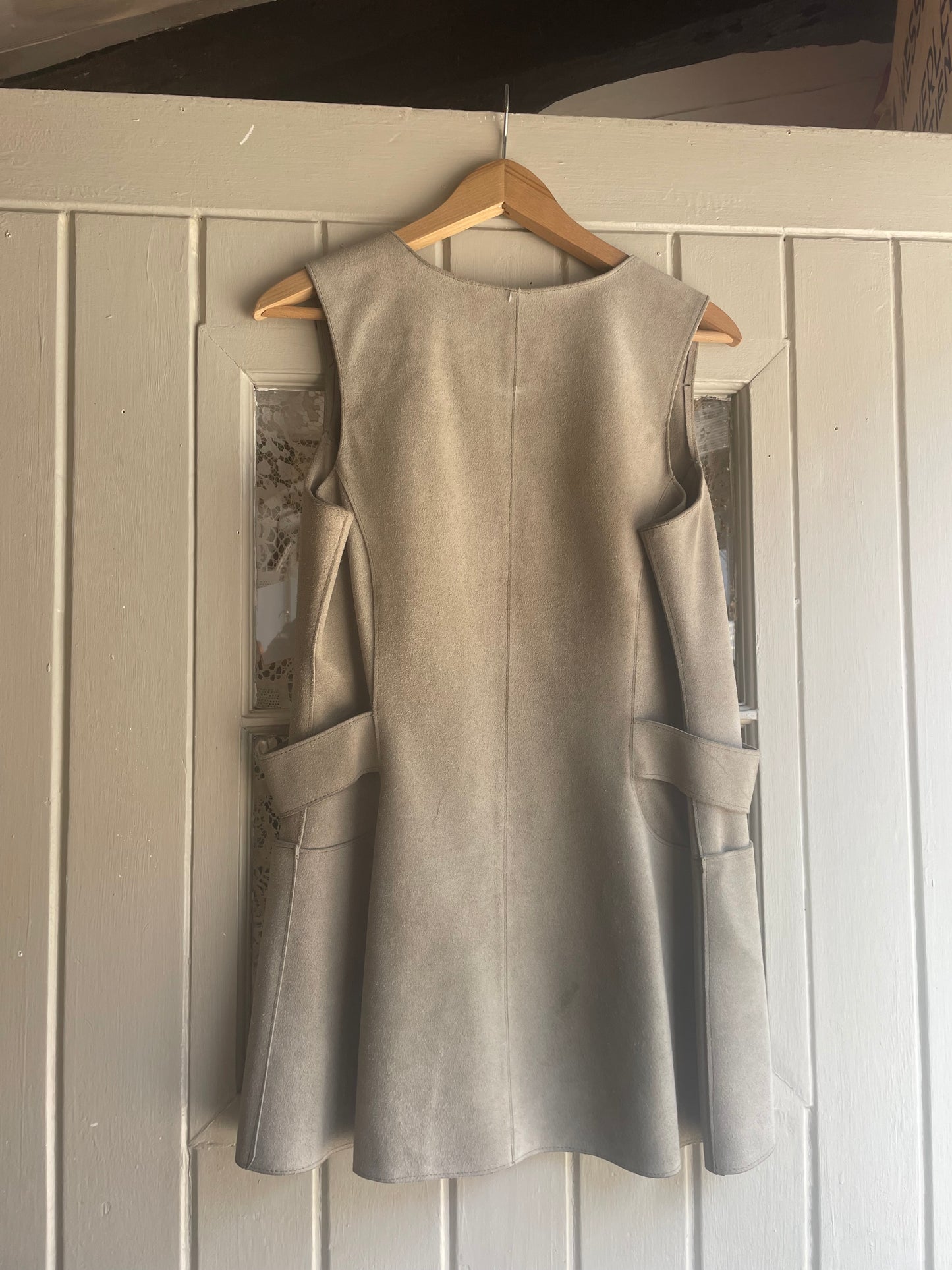 1970s Suede Two Piece