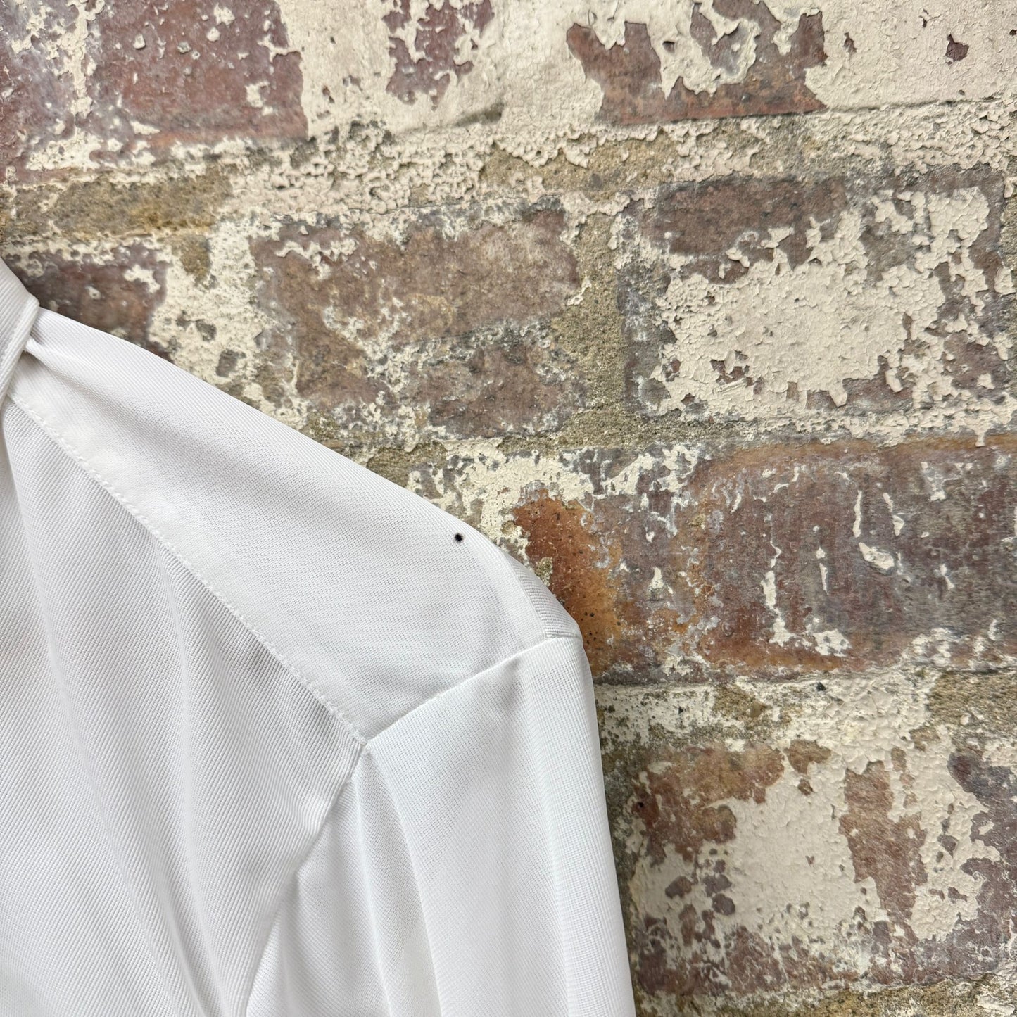 1960s White British Button Up Formal Shirt