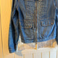 1970s Blue Denim Zip Trucker Jacket