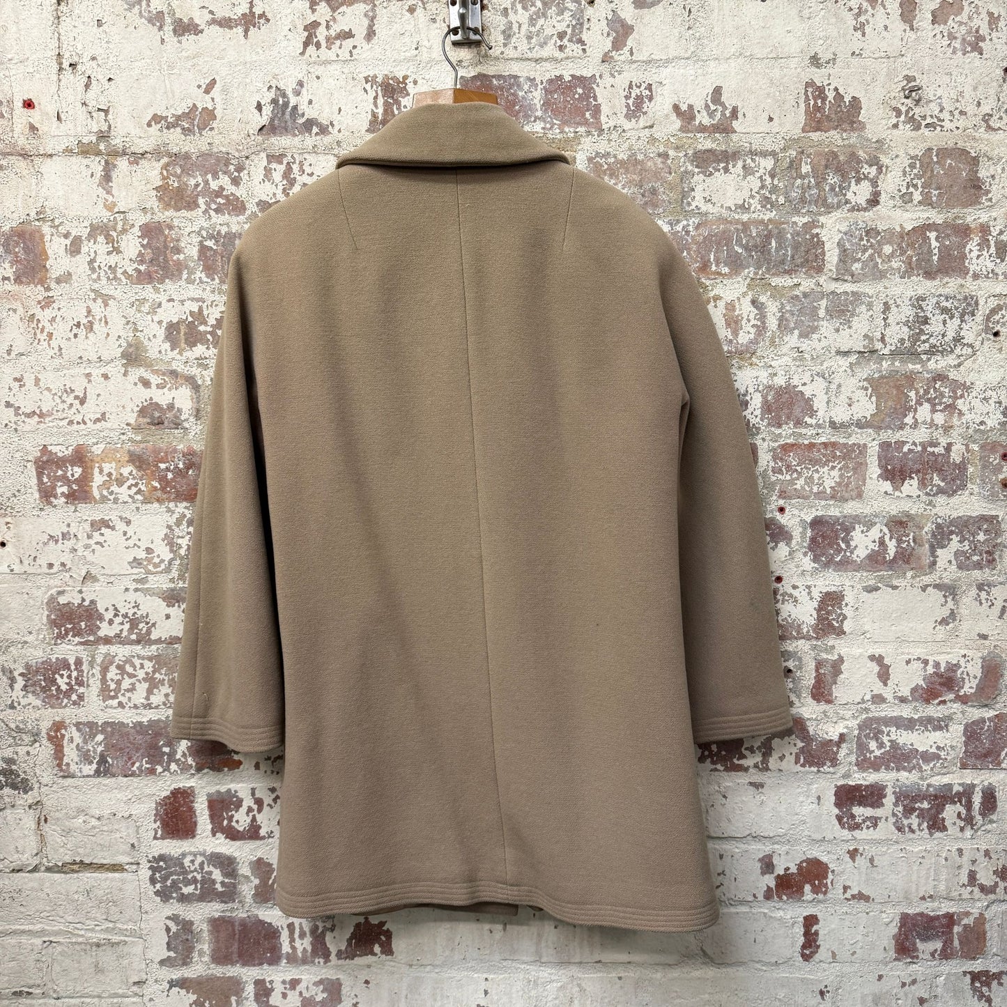 1950s Cream Wool Coat