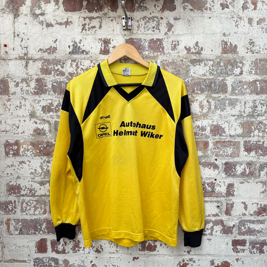 1980s German Football Template Graphic long Sleeve Top
