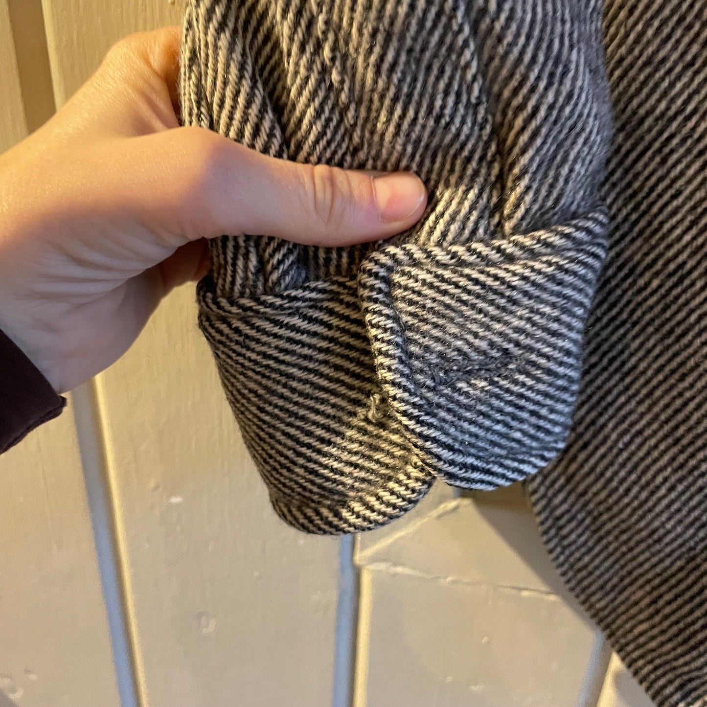 1960s Grey Wool Over Shirt