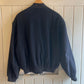 1980s Black 100% Cashmere Hugo Boss Bomber Jacket