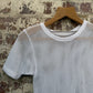 1970s White Netting T-Shirt