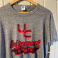 1970s Grey Russel Athletic Graphic College T-Shirt