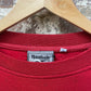 Vintage 1990s Red Reebok Distressed Sweatshirt Jumper